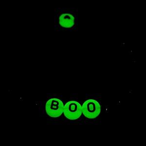 Handmade Halloween GLOW-IN-THE-DARK Bracelet with Natural Tiger Eye Stones!